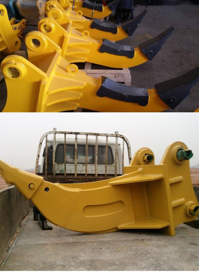 Caterpillar Excavator Frost Ripper , Single Tooth Ripper Abrasive Resistance