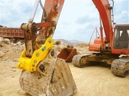 Q345 Steel Excavator Quick Coupler , Hydraulic Quick Hitch For Mini Excavator