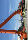 Durable EX1100 Hitachi Excavator Boom Arm 32 Meters To Construct The Sea Port