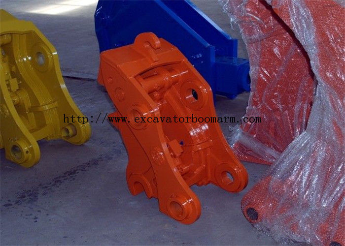 Professional Mini Digger Quick Hitch , Excavator Bucket Quick Coupler