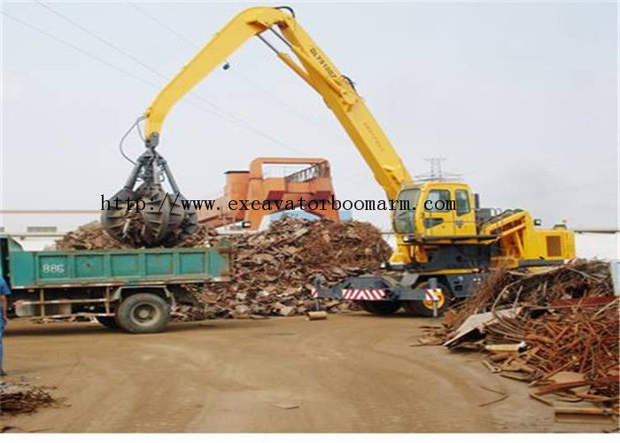 Excavator Rotating Hydraulic Orange Peel Grab Scrap Grapple For