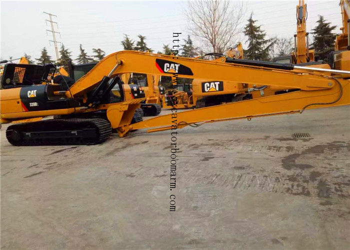 Special Work Site Caterpillar Boom , Q345 Material Excavator Telescopic