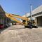 Sandblasting 20 Meters Long Reach Excavator Booms For CAT Hitachi