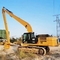 Yellow 35m Long Reach Excavator Booms For Sanny Hitachi Kobelco