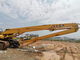 20m 21m 24m High Reach Demolition Boom For Excavator Sanny Hitachi Komatsu Cat