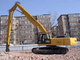 Q690D Three Section Demolition Boom Arm For Hitachi Komatsu Sanny