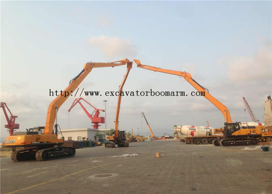 SANY Excavator SY215 SY365 18 Meters Long Reach Booms and Arm for dredging marine clearing waterway  construction