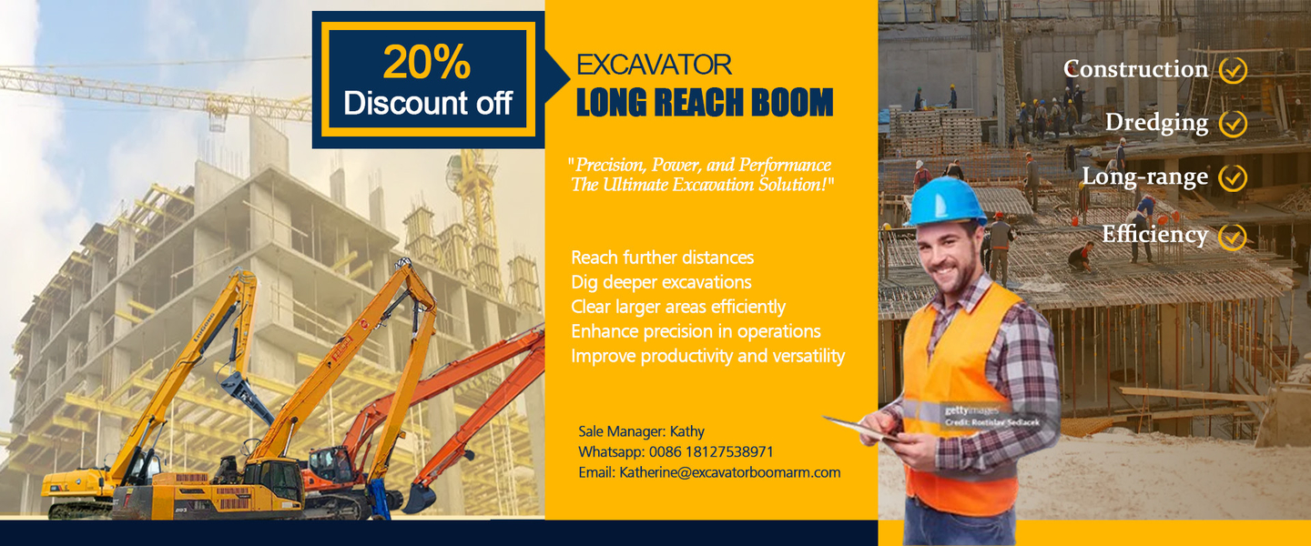 Excavator Tunnel Boom