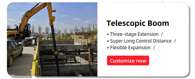 Q345B Q460D Super Long Reach Excavator , Practical Sany Long Boom Excavator 15