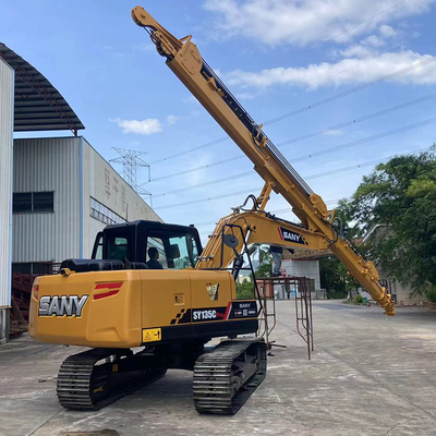 Customized size 360 Degree Rotation Grapple CAT320D Excavator telescopic Extension Arm 25 Meters