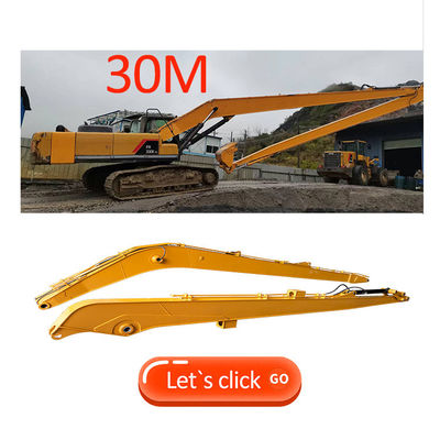 Alloy Steel  Excavator Long Arm Q355B Default Q690D Optional Materials