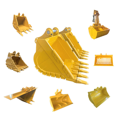 0.8 cbm 1 cbm Buckets For Excavators , Cat320d Excavator Rock Bucket