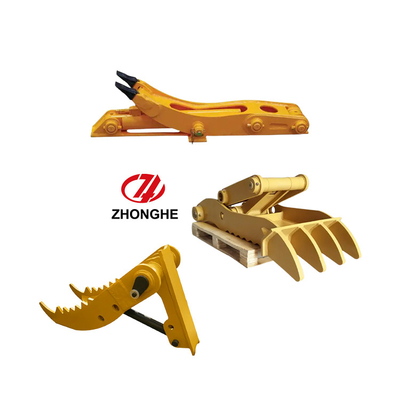 Hydraulic Excavator Thumb Bucket , Excavator Thumb Attachments For CAT308 PC120