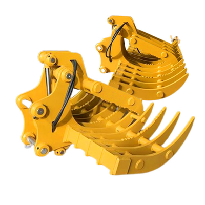 Heavy Duty Excavator Riddle Rake Bucket , Lawn Stone Rake For Komatsu Pc200 Pc300