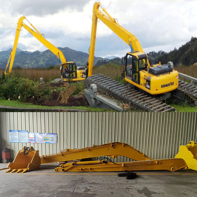  320D Amphibious Excavator Long Reach Boom 14M