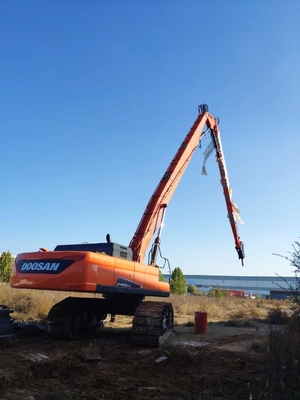 High Efficient Excavator Demolition Boom Demolition Boom Arm 16-30 M For CAT325 SK300 XE600 Etc