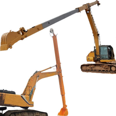 High Efficient Durable Telescopic Excavator Boom Two Section For  Komatsu Kato