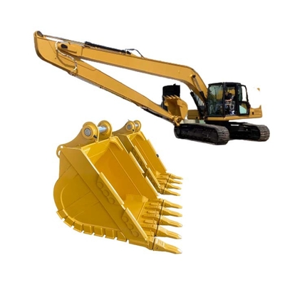 2m3 Sk500 Excavator Large Bucket yellow or customer required , GP bucket for long reach boom