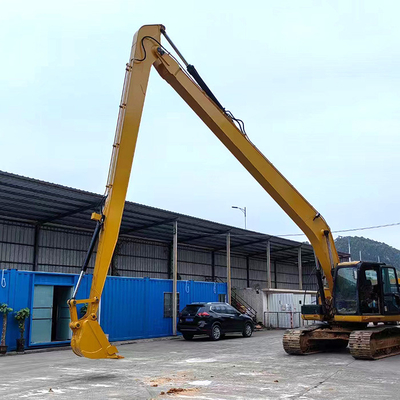 Q355B Excavator Long Boom 16m 18m with two ton addtional counter weight For CAT320D
