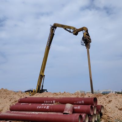 Professional Excavator Pile Driving Attachment – Optimized Structure for Deep Pile Work Low Maintenance Cost