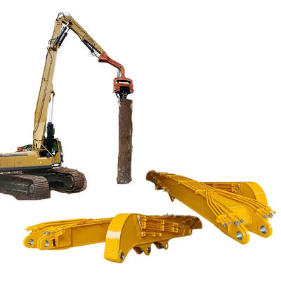 Excavator Pile Driver Attachment For Cat Hitachi Komatsu excavator pile arm pile boom
