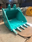 Practical Antirust Sany Excavator Bucket , 1.6 Cbm Komatsu Mini Excavator Buckets