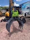 ZHONGHE Rotary Hydraulic Grabs For Excavators , Practical Excavator Timber Grab