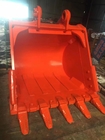 ZHONGHE Spade Nose Excavator Rock Bucket Heavy Duty Q355B Material