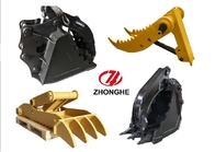 High Strength Mechanical Excavator Thumb Attachments OEM ODM