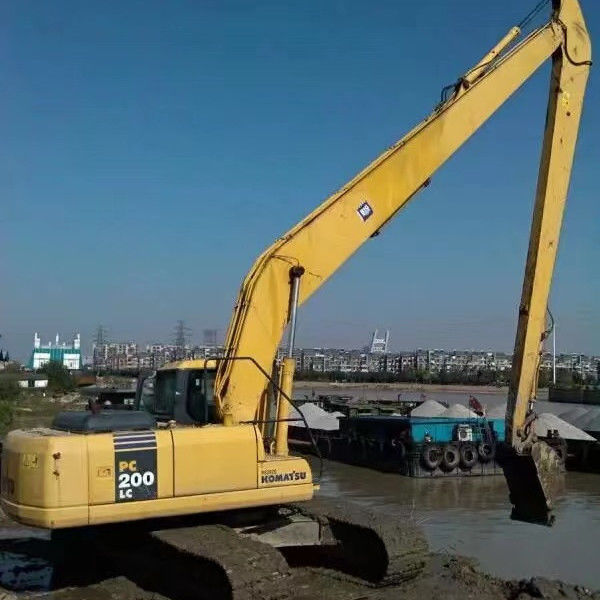 pc130 excavator long arm excavator three sections demolition arm long