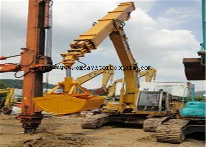 EX250 Backhoe Clamshell Bucket , Ground Digging Excavator Rotating Bucket