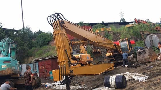 CE certifiion 23M Q355B High Reach Demolition Boom Excavator Long Reach, 385 Hyundai Long Boom Excavator