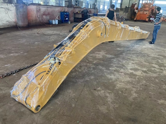 Komatsu Excavator Long Boom Arm With 0.4cbm  bucket 6 Pins  , Long reach attachment