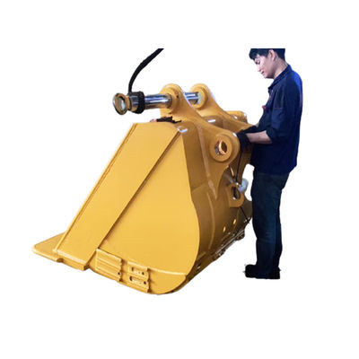 Durable 1.4cbm  Excavator Bucket , Rock Bucket Excavator Spare Parts