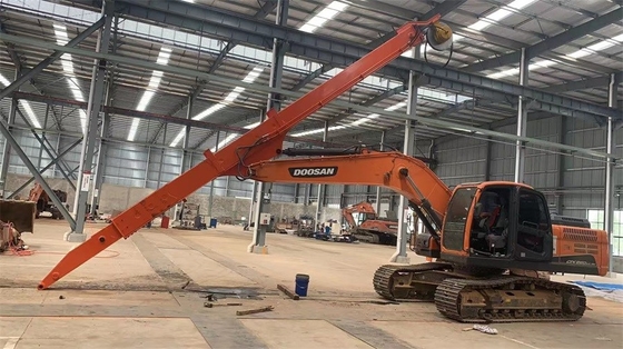 Durable 20T Excavator Telescopic Boom 14M For HITACHI , Telescopic arm for ZX200