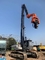 Practical Sturdy Excavator Sheet Pile Driver , Thickened Vibratory Pile Hammer