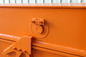 KOMATSU KOBELCO Sliding Excavator Arm Multipurpose Orange Color