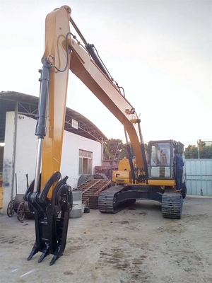 CE Q355B Mini Excavator Long Reach , 20m Arm Construction Equipment Parts