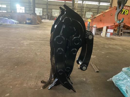 CE Antiwear Mechanical Grab For Excavator ,  Jcb Liebherr Scrap Metal Grab