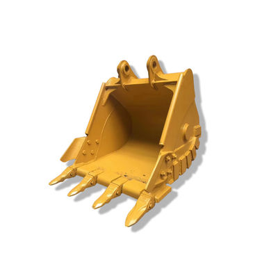 PC140 314 Wheel Loader Bucket 0.65cbm Q355B Hardox500 Material