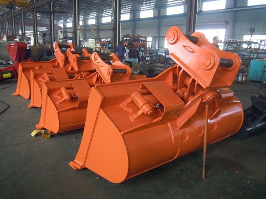 17 Ton-20 Ton Excavator Rock Bucket 26 Degrees Tilting For 320 PC200 ZX200 Etc
