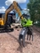 Q355B Rotating Hydraulic Log Grapple For Excavator SANY DOOSA KOMATSU CAT