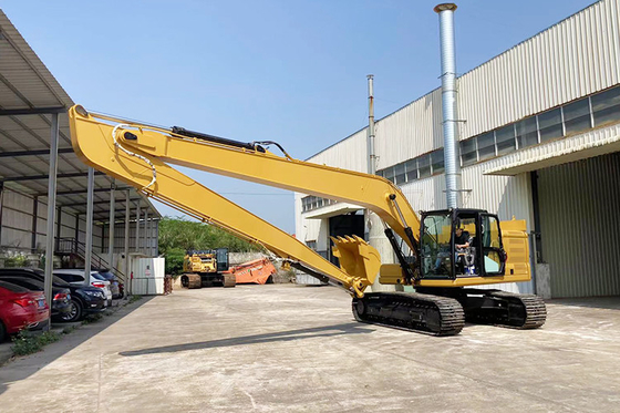 Multipurpose 10m-12m Long Reach Arm , PC80 EX60 Excavator Boom Stick