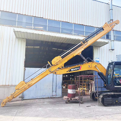12-32m Yellow/Grey/Etc Excavator Long Reach Boom Long Boom Long Arm For  Hitachi Komatsu Etc