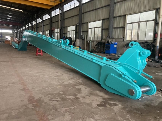 CE 18M Excavator Long Reach Boom Kobelco Attachments With Bucket And Cylinder