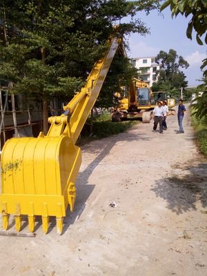 330 Excavator Boom Arm , Q355B 18 Meter Super Long Reach Front