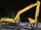 24m Komatsu PC450 Long Reach Excavator Booms Yellow Color 10500mm Length