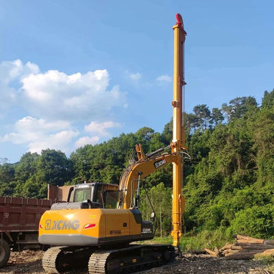 Customized size 360 Degree Rotation Grapple 320D Excavator telescopic Extension Arm 25 Meters