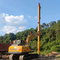 Forestry Machine PC200 Excavator Telescopic Boom long reach for grab timber with 360 Degree Rotation Grapple