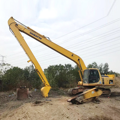 Excavator Attachment Long Boom Arm Q355B Material custom Size CAT320